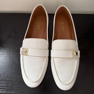 kate spade Catroux Loafers Optic White | 9